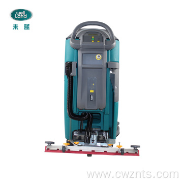 CWZ Walk behind electric dual brush floor cleaning equipment